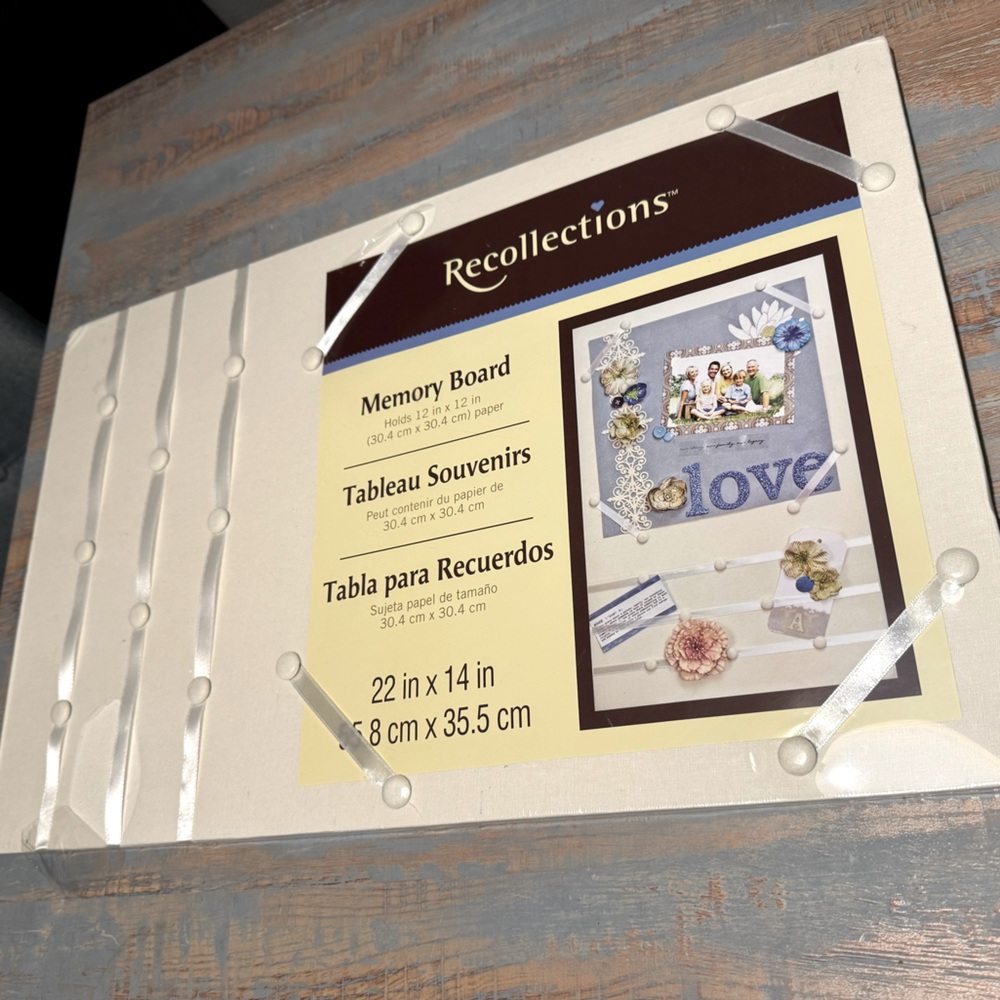 NWT Recollections White Memory Board